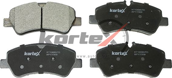 Колодки тормозные FORD TRANSIT 13- зад. (Kortex). Артикул KT1968STD