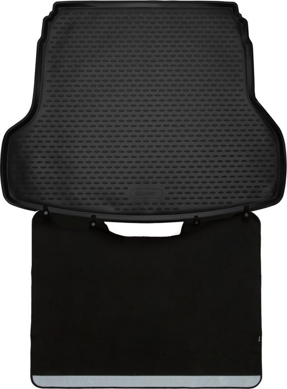 Коврик Element в багажник с функцией защиты бампера Standard для Kia Cerato IV 2018-2026. Артикул ELEMENT.SET.070