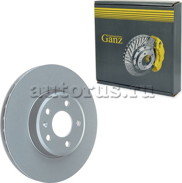 Диск тормозной передний (Ganz). Артикул GIJ10045
