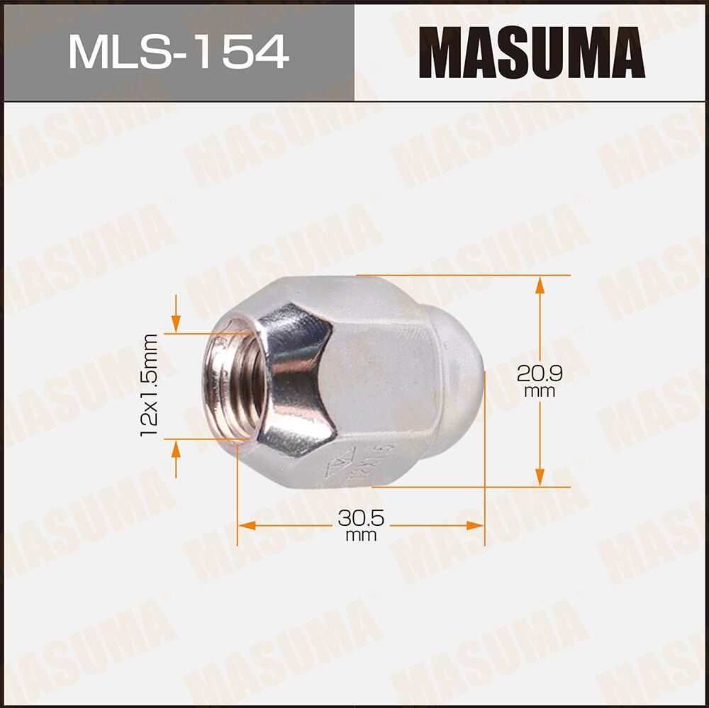 Гайка колесная (Masuma). Артикул MLS-154