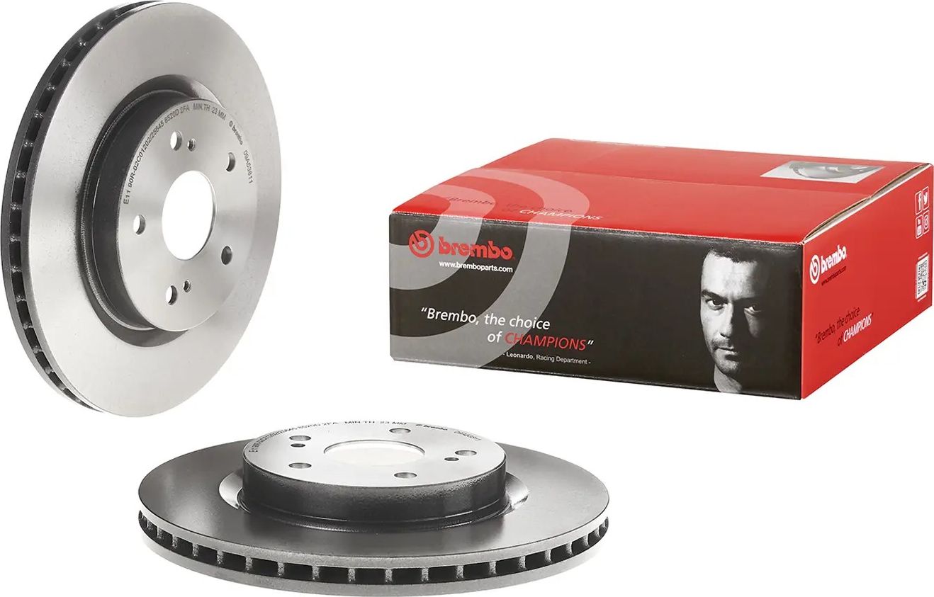 Тормозной диск Brembo PRIME LINE - UV Coated. Артикул 09.A538.11