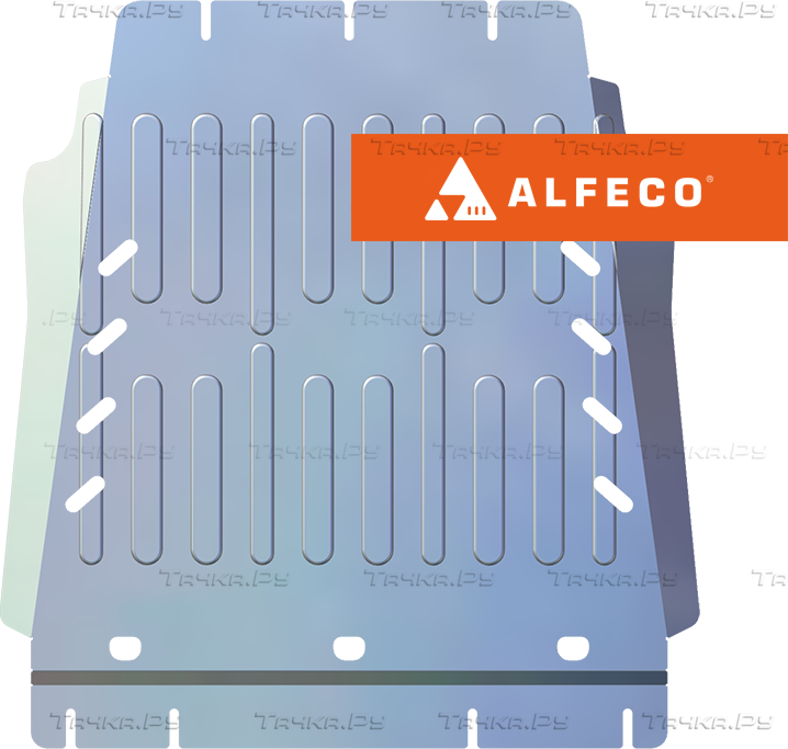 Защита алюминиевая Alfeco (4 мм) для АКПП Ford Expedition (U553) 2021-2026. Артикул ALF.07.50 AL4