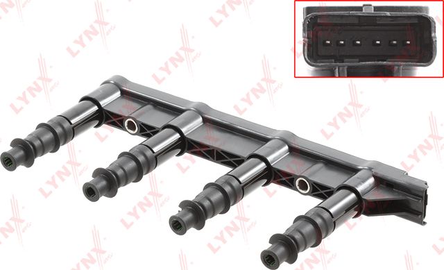Катушка зажигания LYNXauto для Citroen C3 I 2003-2009. Артикул SPL1093