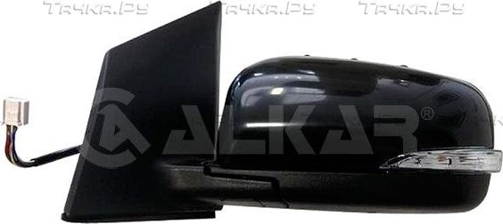Зеркало боковое Alkar правое для Renault Koleos I 2011-2014. Артикул 6136161