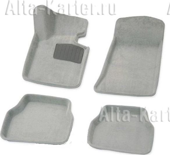 Коврики Seintex 3D ворсовые для салона Hyundai i30 2009-2011 СЕРЫЕ. Артикул 71722