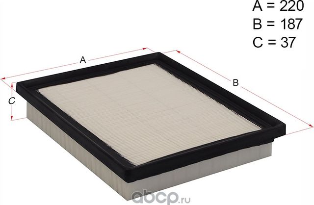 Фильтр воздушный TOYOTA PRIUS ZVW30 09 (Hosu). Артикул HSAF0050