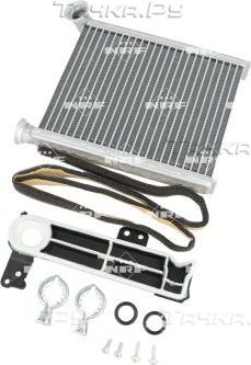 Радиатор отопителя (печки) NRF EASY FIT для Renault Sandero II 2013-2021. Артикул 54447