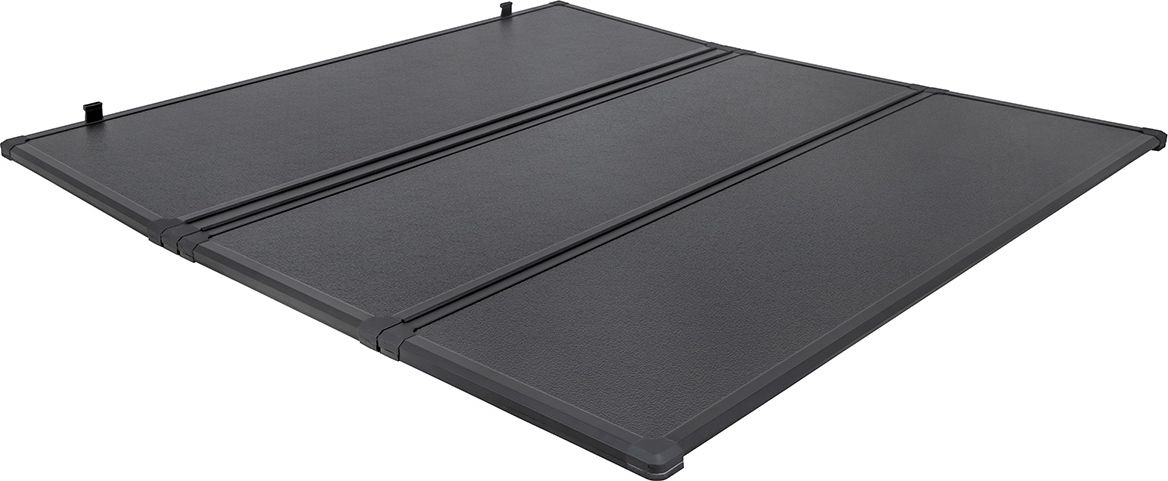 Крышка кузова РИФ трёхсекционная, алюминиевая для JAC T8 2023-2026 Черная. Артикул ZT63B8