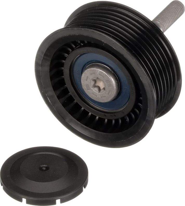 Направляющий (ведущий) ролик приводного поликлинового ремня Gates (полимерный материал). Артикул T36902