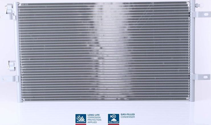 Радиатор кондиционера (конденсатор) Nissens (алюминий). Артикул 94551