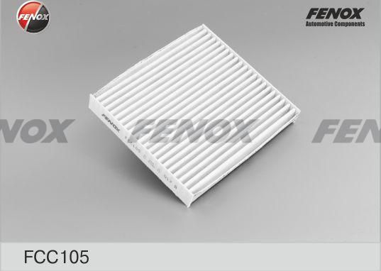Салонный фильтр Fenox. Артикул FCC105