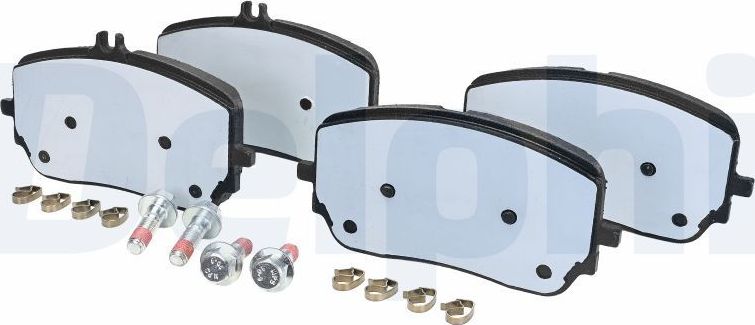 Тормозные колодки Delphi (Low-Metallic). Артикул LP3603