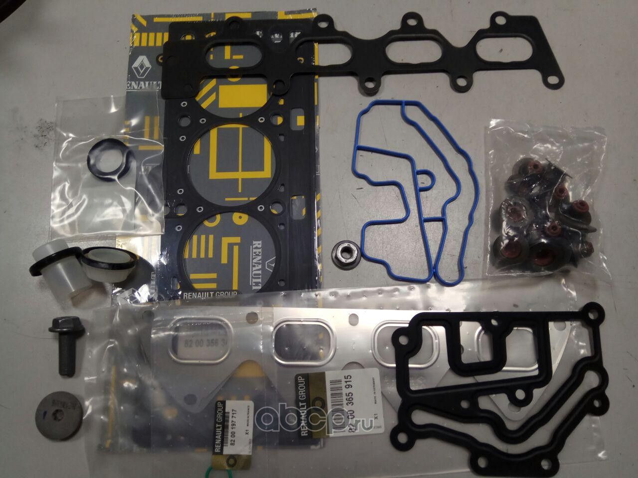 Комплект прокладок, блок-картер двигателя Renault. Артикул 7701474372