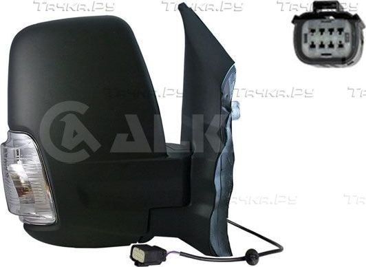 Зеркало боковое Alkar правое для Ford Transit VIII 2013-2026. Артикул 9226666