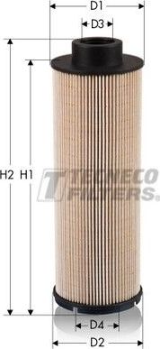 Топливный фильтр  Tecneco Filters. Артикул GS09670E