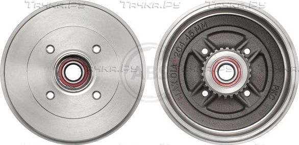 Тормозной барабан ABS задний для Renault Megane I 1996-2003. Артикул 2698-SC