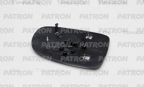 Зеркальное стекло бокового зеркала Patron левое для Opel Corsa C 2000-2009. Артикул PMG2812G03