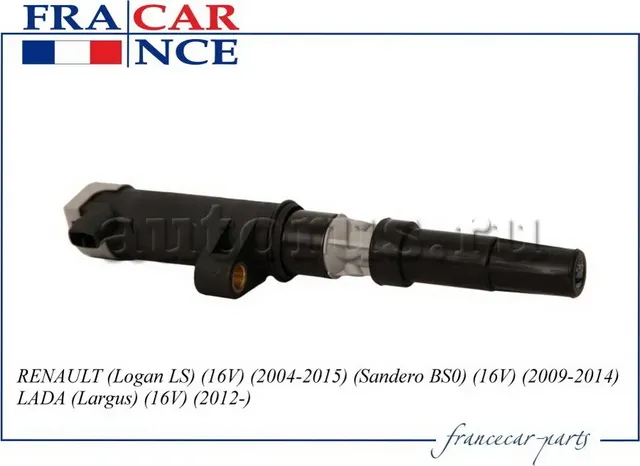 Катушка зажигания LADA/RENAULT MEGANE/LOGAN/LARGUS 04 (Francecar) Francecar. Артикул FCR210351