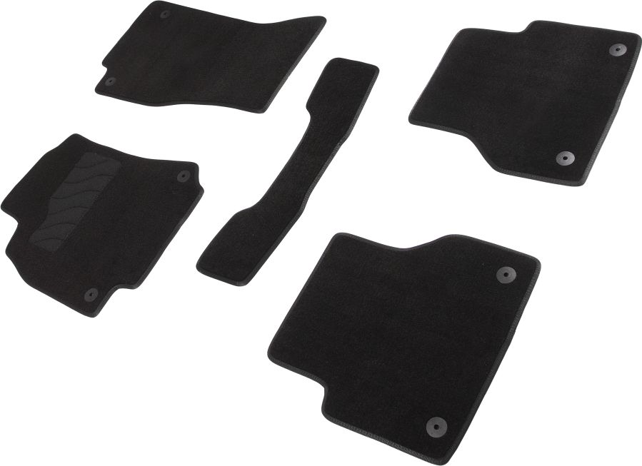 Коврики текстильные Seintex (LUX) на резиновой основе для салона Audi A7 II (C8) 2018-2026. Артикул 90026