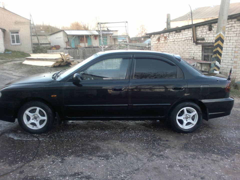 Дефлекторы Cobra Tuning для окон Kia Spectra 2005-2011. Артикул K11405