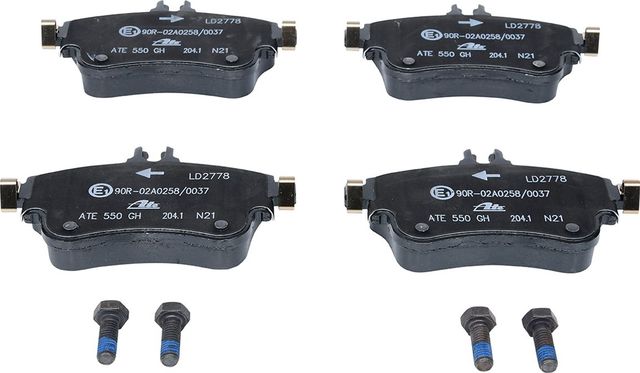 Тормозные колодки ATE Ceramic. Артикул 13.0470-2778.2