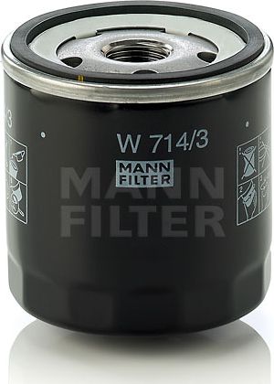 Масляный фильтр Mann-Filter для Zastava Yugo 1988-2008. Артикул W 714/3