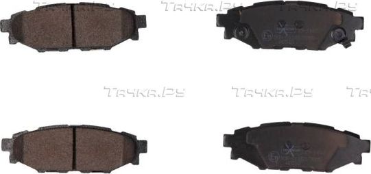 Тормозные колодки MaXgear задние для Subaru Impreza III 2008-2014. Артикул 19-1447