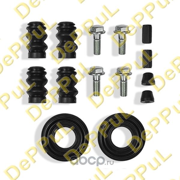 РЕМКОМПЛЕКТ СУППОРТА ТОРМОЗНОГО ЗАДНЕГО TOYOTA COR (Deppul). Артикул DERE066T