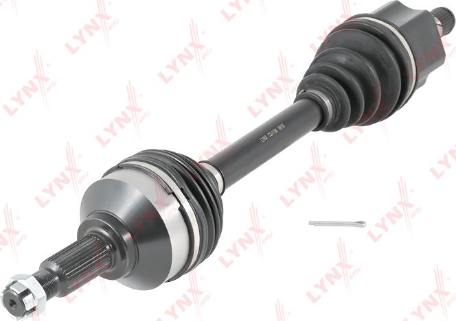 Полуось (привод в сборе, приводной вал) LYNXauto. Артикул CD-1106