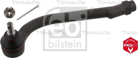 Наконечник рулевой тяги Febi Bilstein (сталь) левый для Hyundai i30 I 2007-2012. Артикул 34659