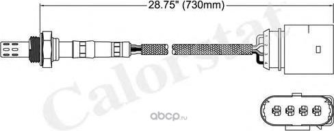 Лямбда-зонд (Vernet). Артикул LS140173