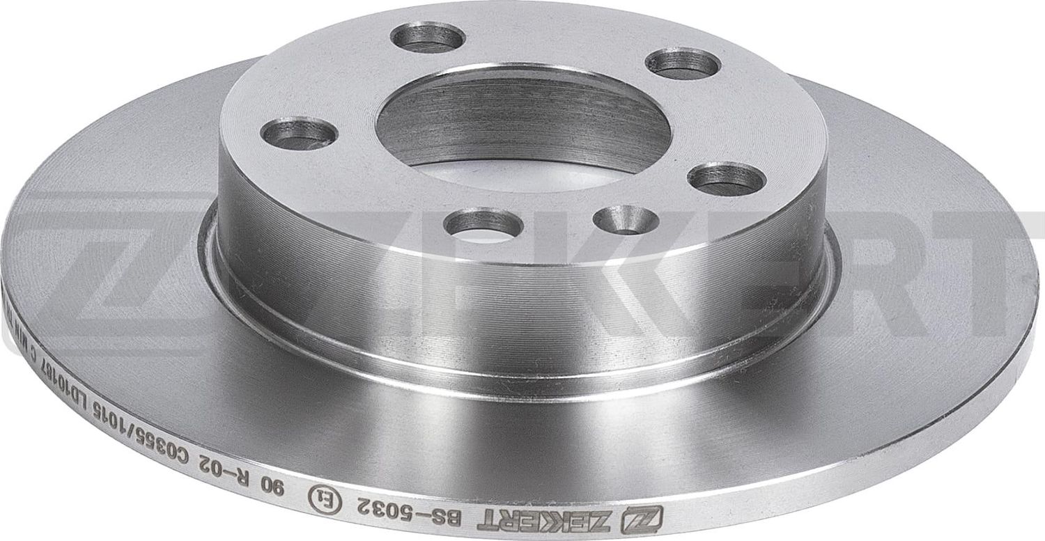 Тормозной диск Zekkert задний для Audi A3 I (8L) 1996-2003. Артикул BS-5032