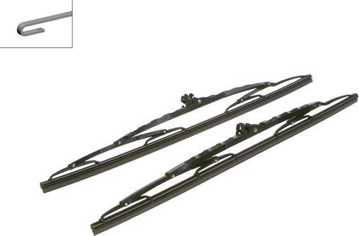 Щетки стеклоочистителя (дворники) Bosch Twin. Артикул 3 397 001 014