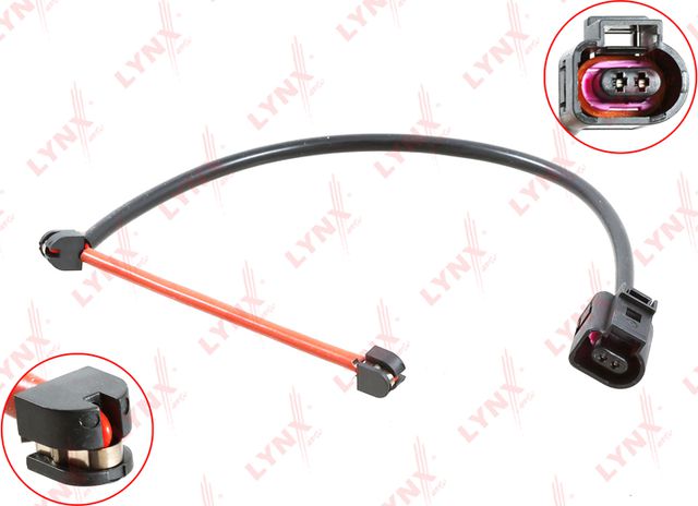 Датчик износа тормозных колодок  LYNXauto передний для Volkswagen Touareg II 2010-2018. Артикул BW-1037