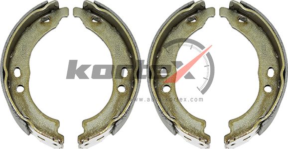 Колодки тормозные CITROEN Jumper (06-) задние барабанные (4шт.) KORTEX. Артикул KS041STD