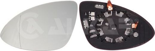 Зеркальное стекло бокового зеркала Alkar левое для Porsche Cayenne II (958) 2010-2014. Артикул 6471817