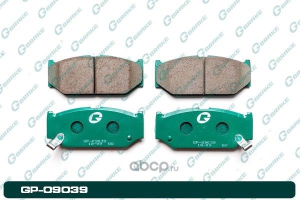 Колодки тормозные (G-Brake). Артикул GP09039