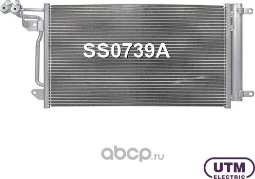 Радиатор кондиционера (UTM). Артикул SS0739A
