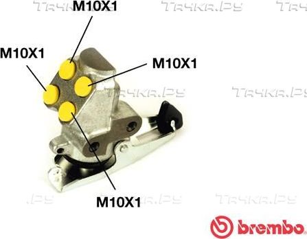 Регулятор тормозных сил Brembo (Чугун) для Volkswagen Jetta II 1984-1992. Артикул R 85 006
