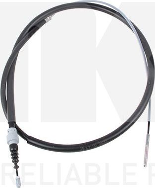 Трос ручника (тросик ручного тормоза) NK. Артикул 904755