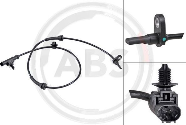 Датчик ABS ABS передний для Citroen C1 I 2005-2014. Артикул 30768