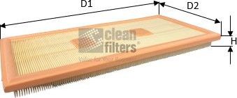 Воздушный фильтр Clean Filters для Mercedes-Benz M-Класс III (W166) 2011-2015. Артикул MA3481