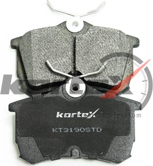 Колодки тормозные задн. (Kortex). Артикул KT3190STD