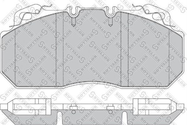 Тормозные колодки Stellox. Артикул 85-11417-SX