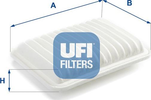 Воздушный фильтр UFI. Артикул 30.554.00
