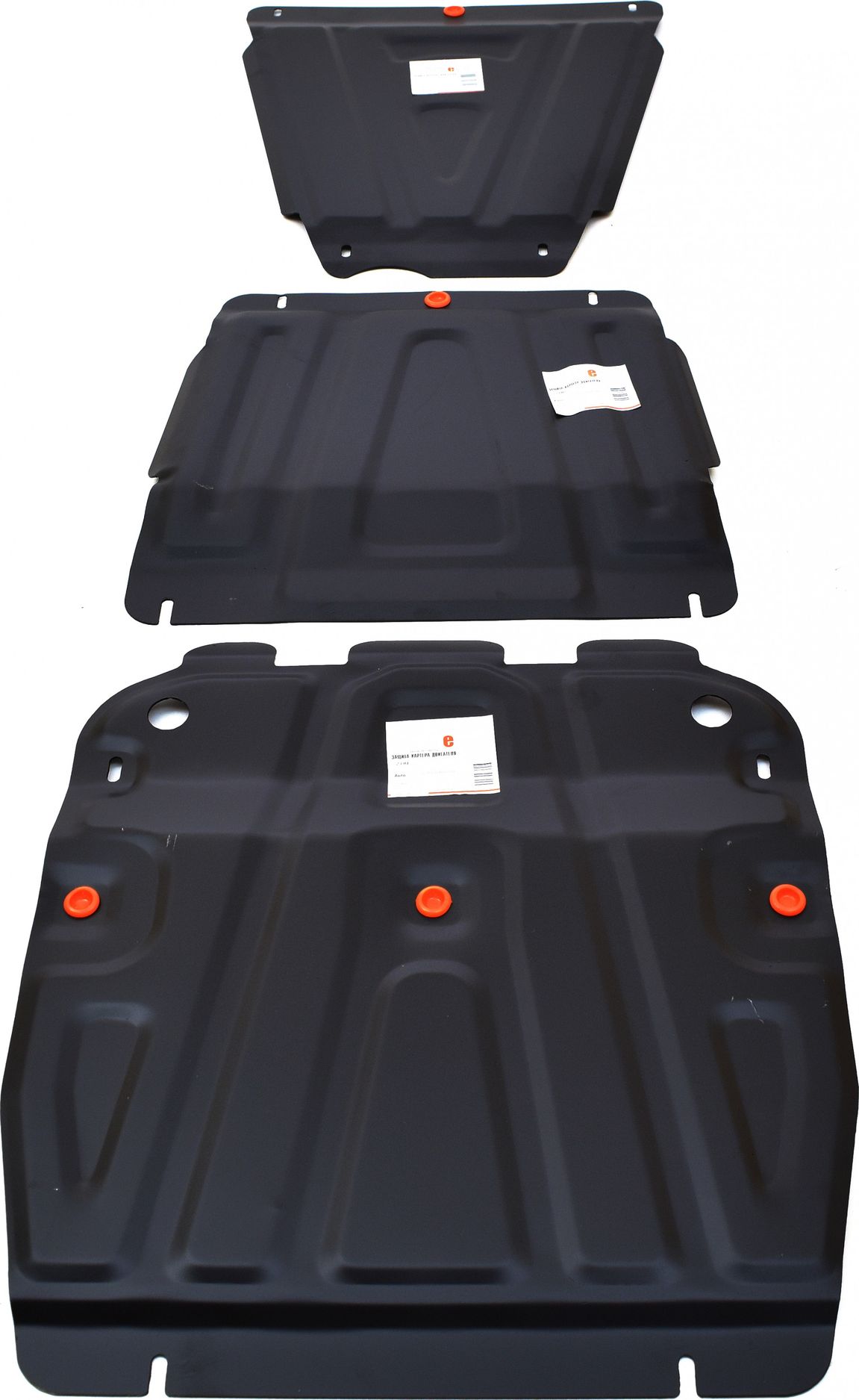 Защита Alfeco для картера, КПП и раздатки Suzuki Grand Vitara II 3/5 дв. 2005-2015. Артикул ALF.23.01-02-03st