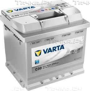 Аккумулятор Varta Silver Dynamic для Volkswagen Derby II 1981-1984. Артикул 5544000533162