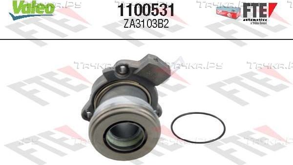 Выжимной подшипник сцепления FTE для Opel Corsa D 2006-2014. Артикул 1100531