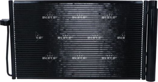 Радиатор кондиционера (конденсатор) NRF EASY FIT для BMW 7 IV (E65/E66) 2002-2008. Артикул 35538