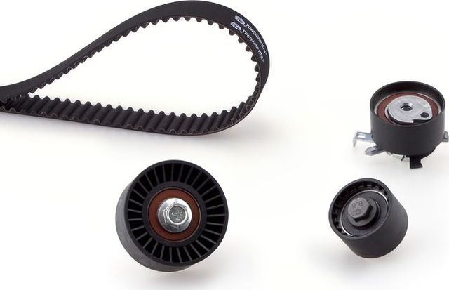 Ремень ГРМ с роликами (комплект) Gates PowerGrip® для Ford Cougar 1998-1999. Артикул K015508XS